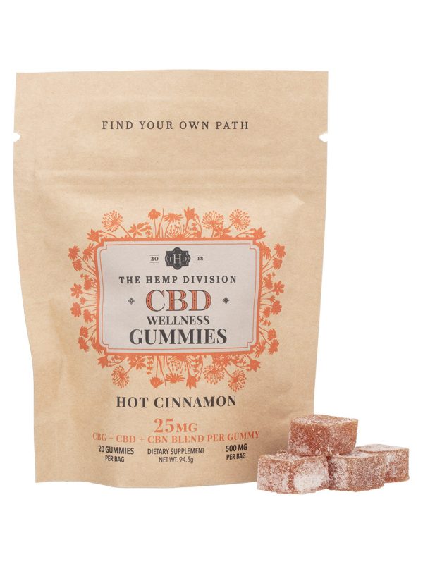 Hot Cinnamon Hemp Wellness Gummies