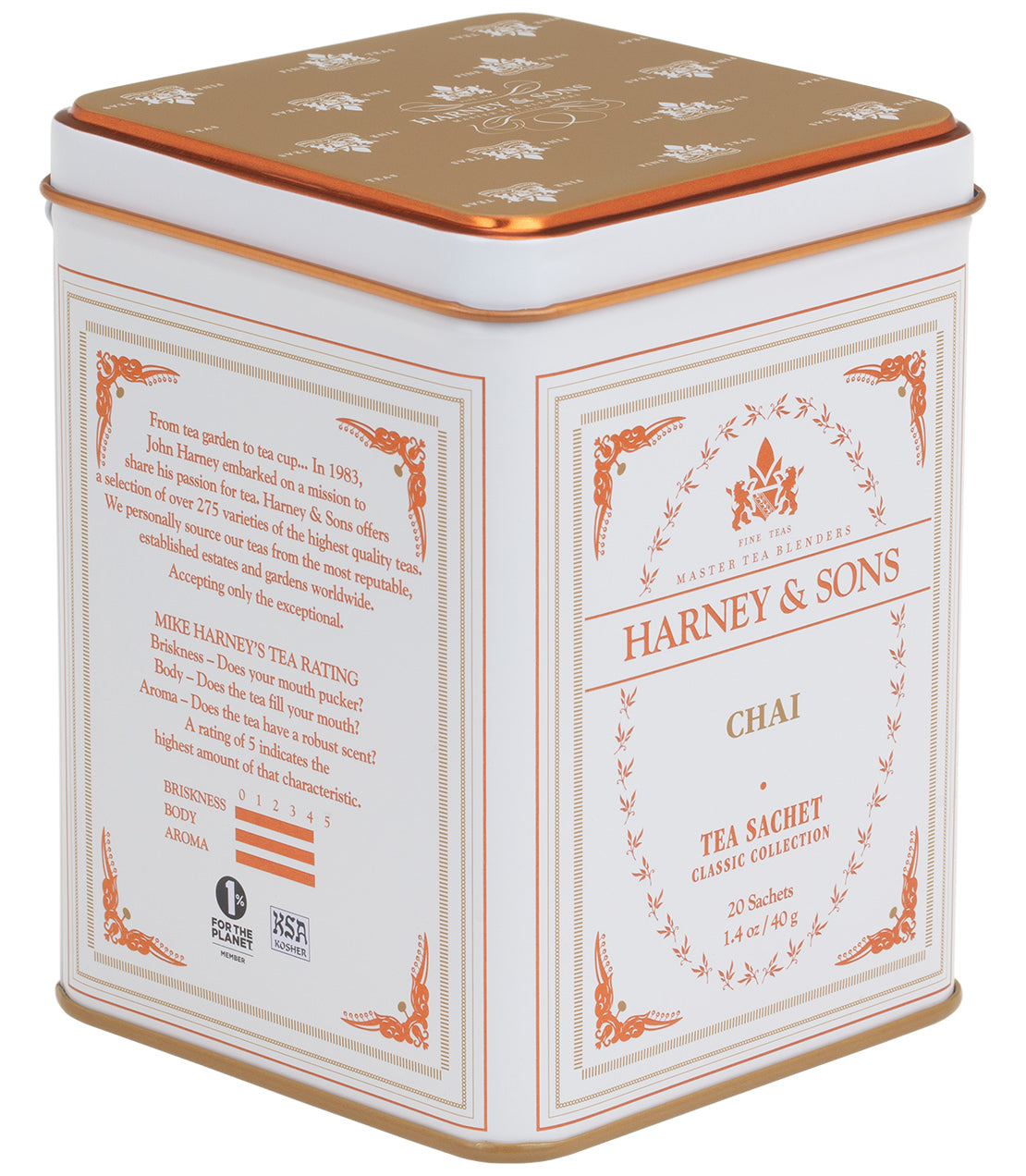 Chai, Classic Tin of 20 Sachets - Image 2