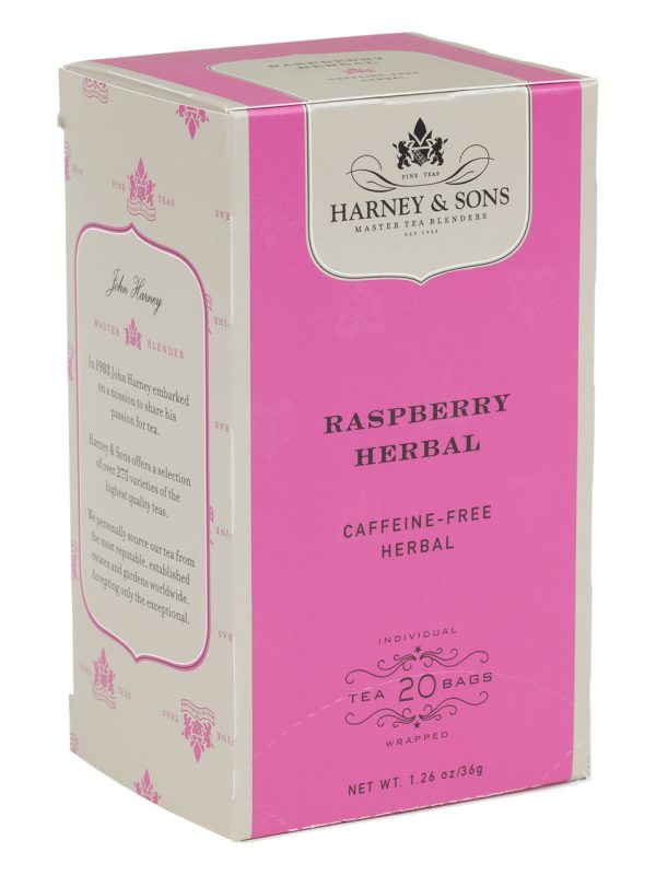 Red Raspberry, Box of 20 Premium Teabags