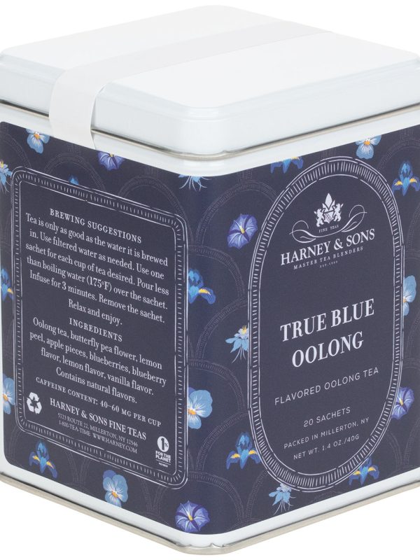 True Blue Oolong, Tin of 20 Sachets