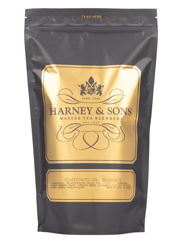 Decaffeinated Chai, Bag of 50 Sachets