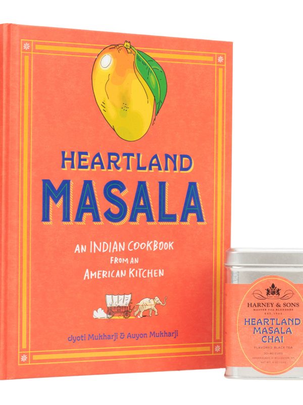 Heartland Masala Chai Tea & Cookbook Bundle