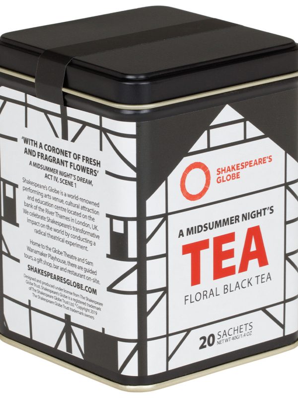 Shakespeare's Globe - A Midsummer Night's Tea, Tin of 20 Sachets