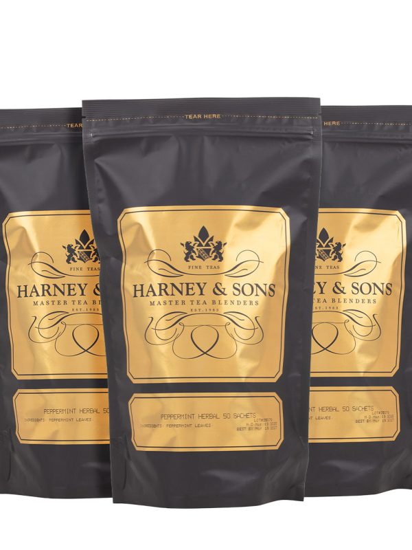 Peppermint Herbal Trio – 3 Bags of 50 Sachets