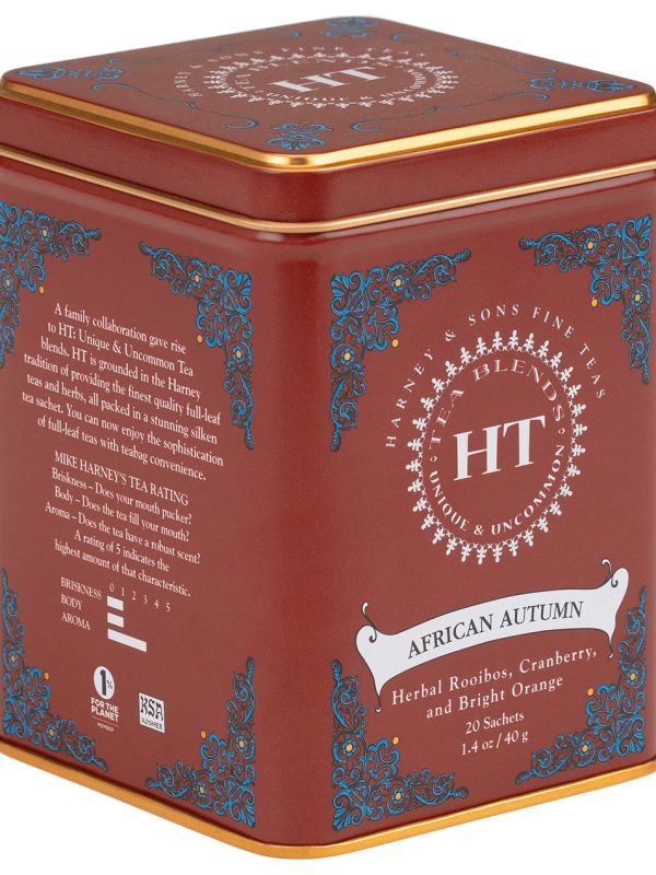 African Autumn, HT Tin of 20 Sachets